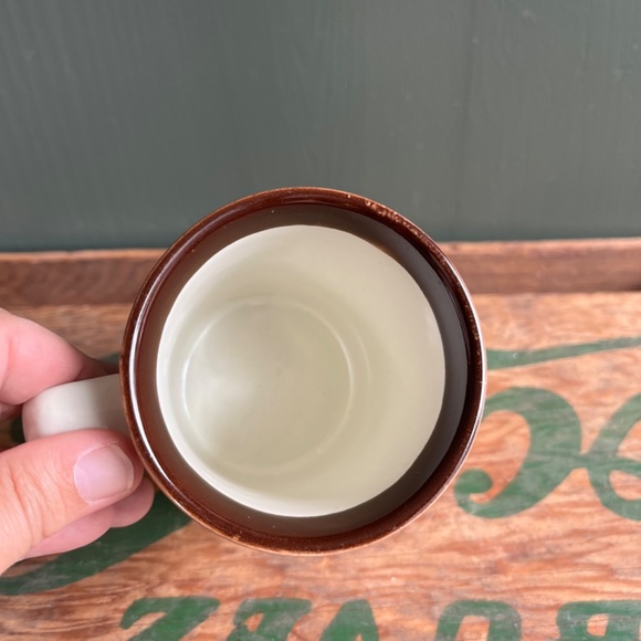 Vintage Orange Graphic Chefmate Korea Stoneware Mug - Picture 5 of 6